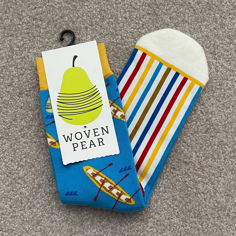 Blue Rowing Socks - Picture 1 of 5